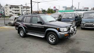 1996 Nissan Terrano TD27-ETi Turbo Diesel 4x4 jdm rhd Walk Around (English)