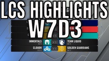 LCS Highlights ALL GAMES Week 7 Day 3 Spring 2020 - IMT vs TL, C9 vs GG