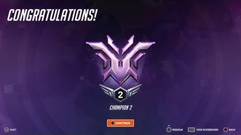Overwatch 2 | Open Queue Placements Champion 2