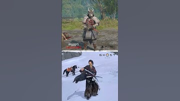 Sword Sheathing animation comparison - Ghost of Yotei VS AC Shadows | PS5 Games