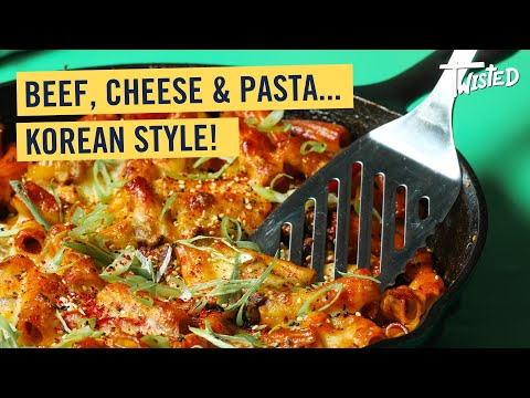 Korean Style Cheesesteak Rigatoni Recipe