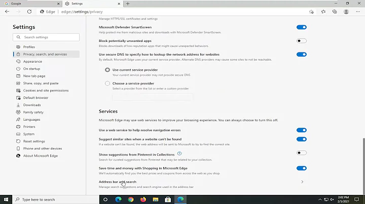 How to Disable Address Bar Drop-Down List Suggestions in Microsoft Edge [Tutorial]