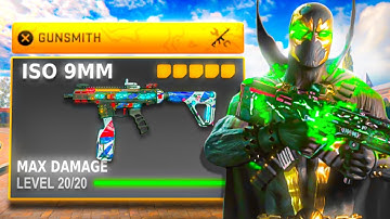 the NEW MAX LEVEL ISO 9MM SMG CLASS SETUP on Vondel Park Warzone!