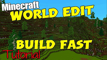Minecraft World Edit Tutorial Bedrock No Mods