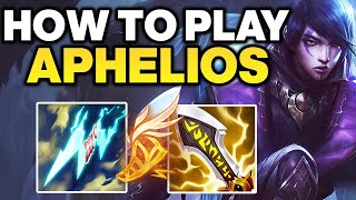 How to Play Aphelios - Aphelios ADC Gameplay Guide | Best Aphelios Build & Runes