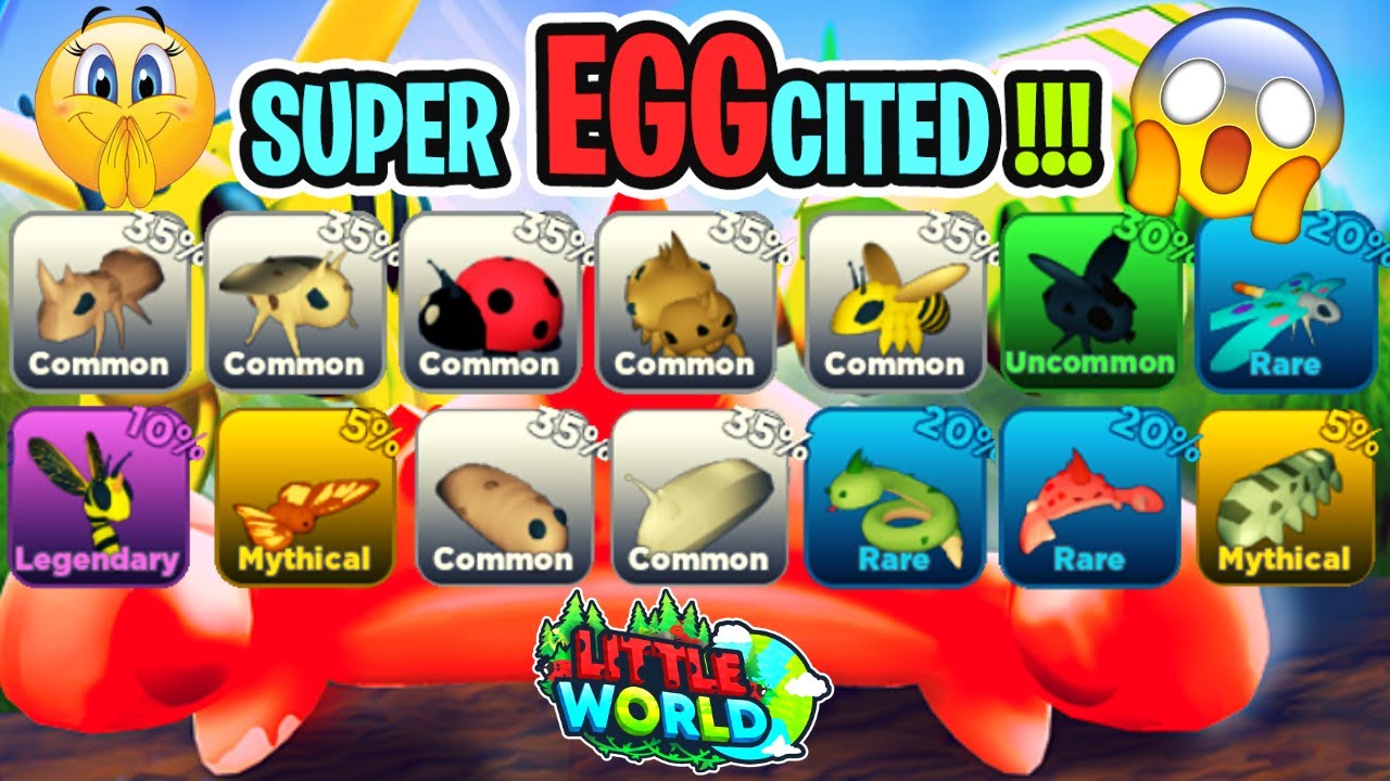 *NEW* PET EGGS 🥚 In Roblox Little World!!!