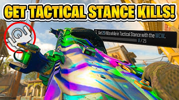How To Get TACTICAL STANCE KILLS in MW3 FAST & EASY!