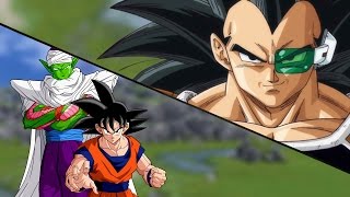 Dragon Ball Z: Ultimate Tenkaichi - Goku y Piccoro vs Raditz (Montaje Latino)