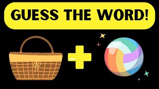 Guess The Words By Emoji (98% FAIL) #riddles #puzzles