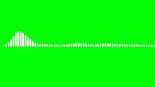 mentahan audio spectrum green screen