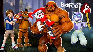 Gregory and Lunar HUNT BIGFOOT with Circus Baby and Freddy Fazbear