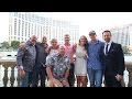 Surprise proposal in Las Vegas at the Bellagio Fountains | Magic of Devereaux