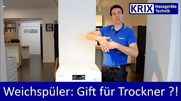 Kann mit Weichspüler gewaschene Wäsche in den Trockner?