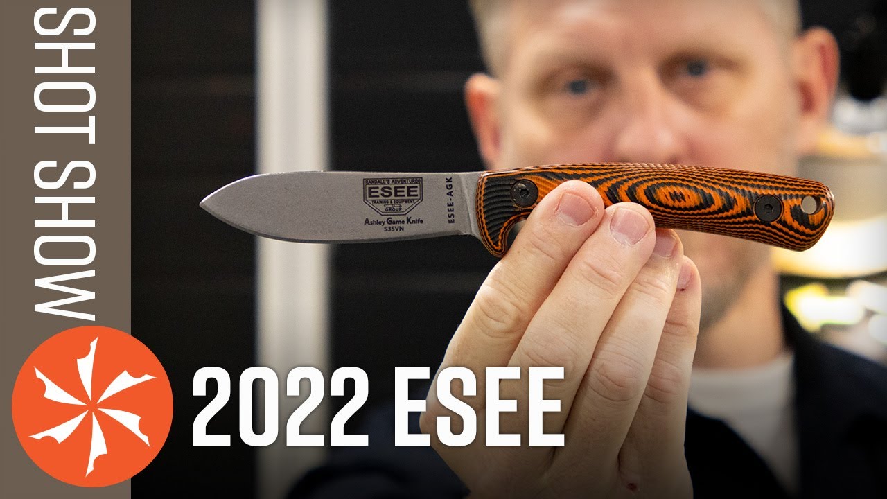 New Esee Knives at SHOT Show 2022 - KnifeCenter.com 