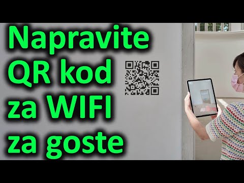 Video: Kako kreirati QR kod za WiFi?