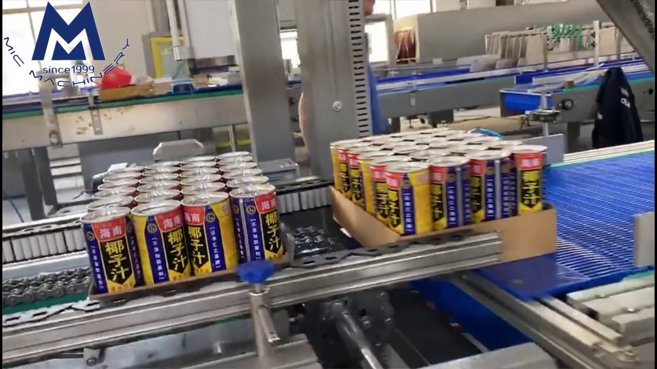 Automatic Half Tray Cardboard PE film shrink wrapping packing machine