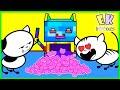 REAL CAT vs ROBO CAT! EK Doodles Build DIY Robot Cat Funny Video