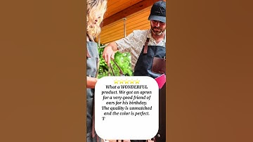 Clark and Taft Waxed Canvas Apron