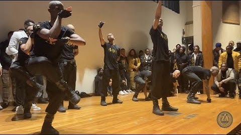 Alpha Phi Alpha Fraternity, Inc., Zeta Alpha Chapter Fall 2021 Full Probate Show