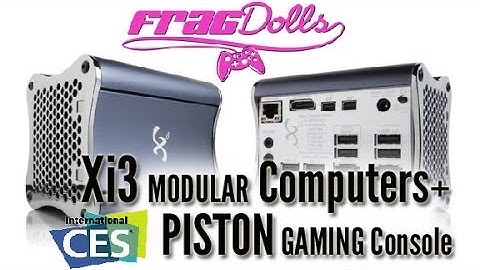 Xi3 Modular Computers + Piston Gaming Console [CES 2014]