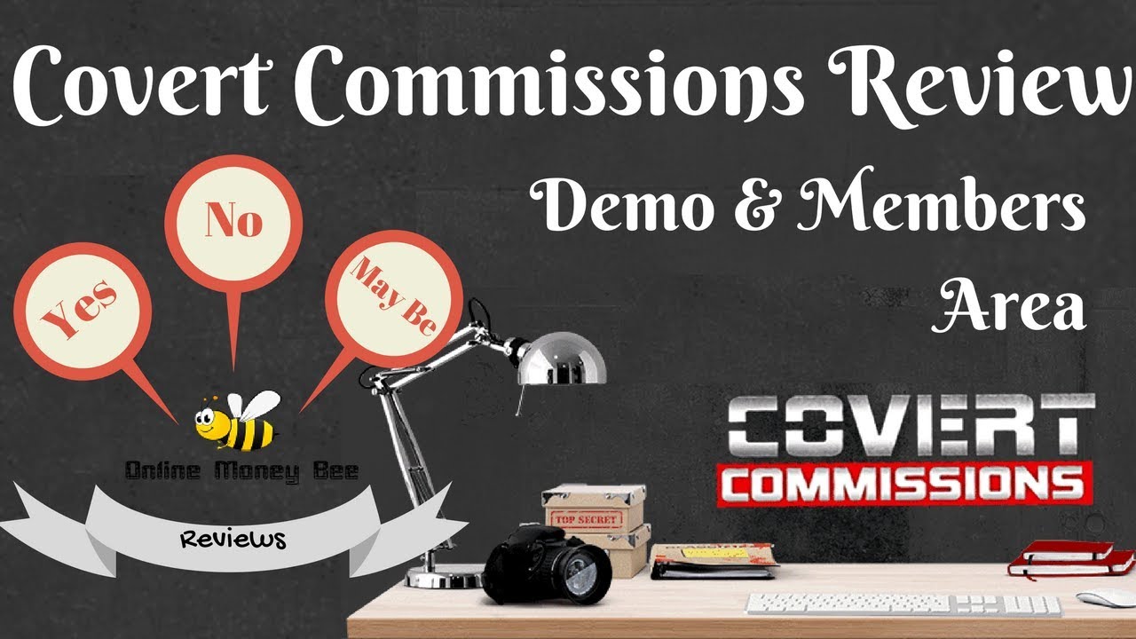 Covert Commissions Review Members Area Demo