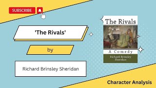 'The Rivals' by Richard B. Sheridan 2023 | Character Analysis: Jack Absolute #englishliterature