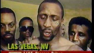Sugar Ray Leonard Vs. Thomas "Hitman" Hearns  - Post Fight Interviews