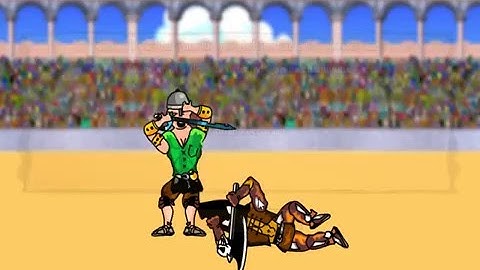 Swords And Sandals 1 Boss 3 Glitch The Slave Driver We Die Together!