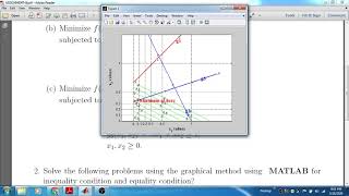 OPTIMIZATION  GRAPHICAL USING MATLAB