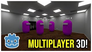 VOCÊS PEDIRAM E EU FIZ! MULTIPLAYER 3D NA GODOT MOBILE