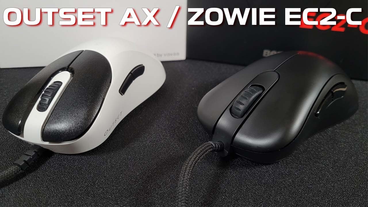 Outset AX vs Zowie EC2-C | Comparativo - YouTube