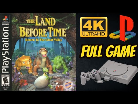 The Land Before Time: Return to the Great Valley | PS1 | 4K60ᶠᵖˢ UHD🔴| Longplay Full Movie Game