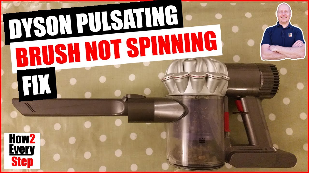 DYSON V6 V10 V11 Pulsing Problem, Blocked or Brush Not Spinning How to cleaning DIY guide - YouTube