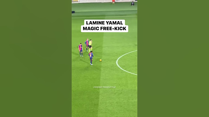 Lamine Yamal Magic Free-Kick 🤯 #lamineyamal #lamine #yamal #barcelona #skills #magic #football #fyp