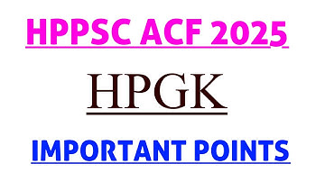 HPPSC ACF 2025 EXAM DETAIL DISCUSSION
