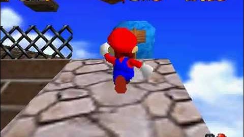 SM64 - marioangle Fall Onto The Caged Island(TAS)