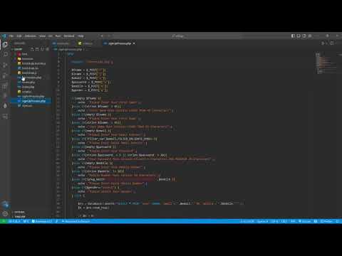 eShop Task-2 | Program the user signUp process including input validations