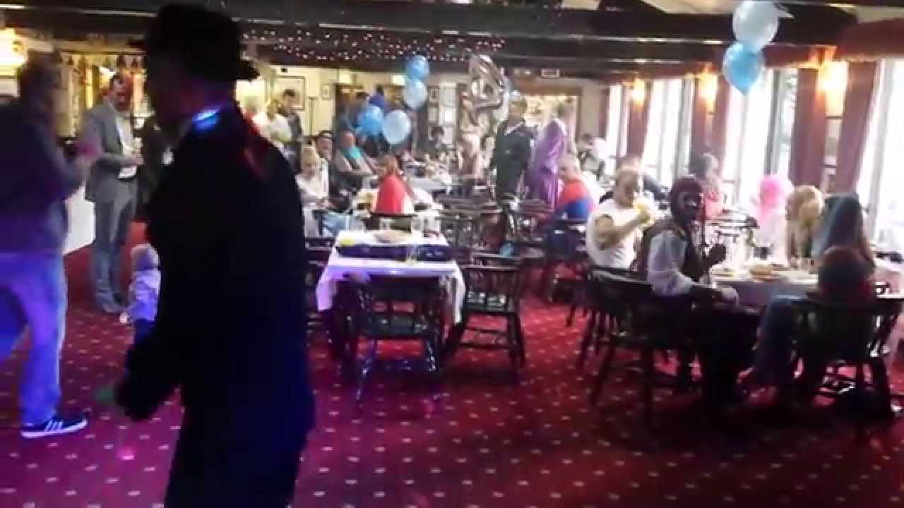 Charlie Chaplin does put a donk on it. . Gig at bradley golf club