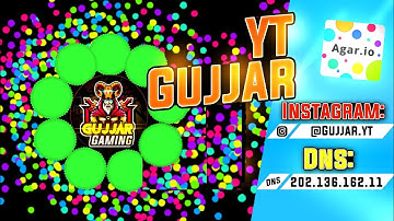 AGARIO MOBILE LIVE GUJJAR#8K (AGAR.IO MOBILE)