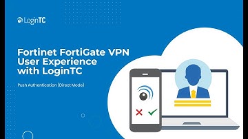 Fortinet FortiGate VPN Multi-Factor Authentication (2FA/MFA) User Experience Push Direct