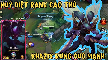 Liên minh huyền thoại tốc chiến - Khazix rừng cực mạnh huỷ diệt rank cao thủ