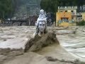 Giant shiva statue in rishikesh washed away by floods  live