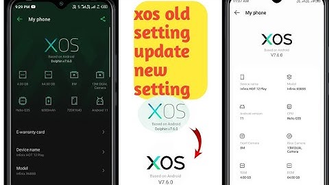 infinix setting new update | xos launcher settings update | xos10.6 setting update |