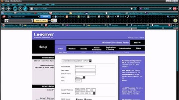 Ip change tutorial for linksys router