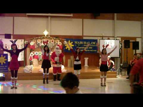 Santa Claus Is Coming To Town - Mariah Carey Dance