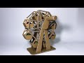    how to make a ferris wheel from cardboard