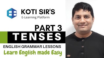 England English - English Grammar Lessons - Tenses Part 3.