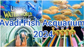 Avadi Fish Aquarium Exhibition 2024/Exotic Fishes/rides/Fun Activities/Under water acquarium