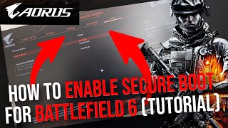 How to enable secureboot for Battlefield 6 Gigabyte Aorus motherboard (100%)