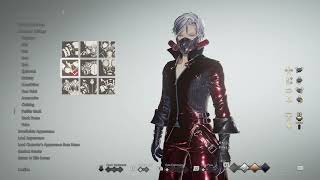 How to make DMC 2 Dante in code vein